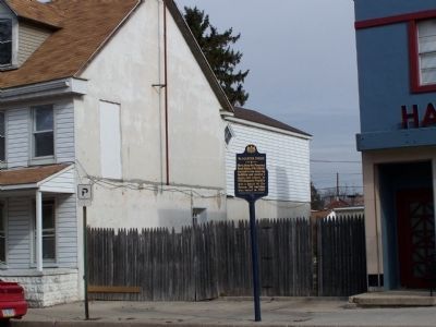 McAllister Tavern Marker. Click for full size. McAllister Tavern Marker image. Click for full size.