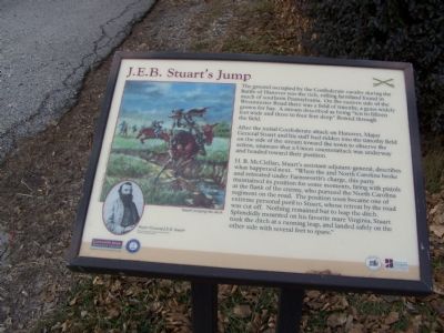 J.E.B. Stuart's Jump Marker. Click for full size. J.E.B. Stuart's Jump Marker image. Click for full size.