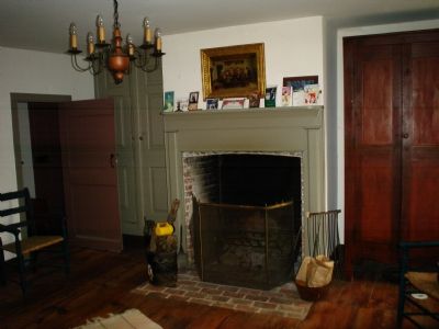 Parlor in Van Syckles Tavern. Click for full size. Parlor in Van Syckles Tavern image. Click for full size.