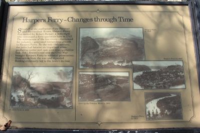 Harpers Ferry - Changes through Time Marker image. Click for full size.