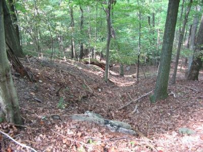 Civil War Earthworks. Click for full size. Civil War Earthworks image. Click for full size.