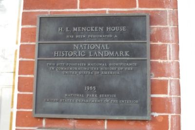 National Historic Landmark. Click for full size. National Historic Landmark image. Click for full size.