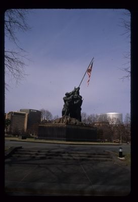 Marine Corps War Memorial. Click for full size. Marine Corps War Memorial image. Click for full size.