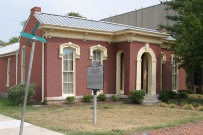 The Harris Music Building and Marker. Click for full size. The Harris Music Building and Marker image. Click for full size.