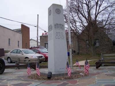 American Legion Monument Marker image. Click for full size.