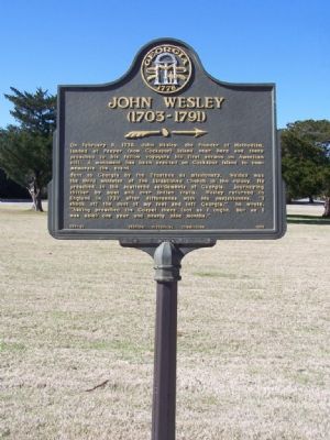 John Wesley Marker. Click for full size. John Wesley Marker image. Click for full size.