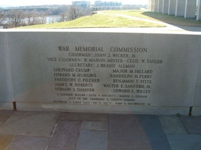 Virginia War Memorial Marker image. Click for full size.