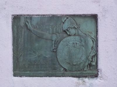 U.S.S. Maine Memorial Marker. Click for full size. U.S.S. Maine Memorial Marker image. Click for full size.