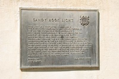Sandy Hook Light image. Click for full size.