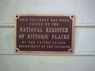 The Sentry Box National Register Marker image. Click for full size.