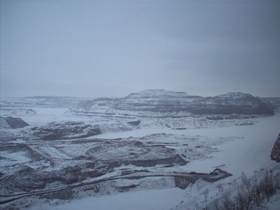 Winter at the mine view. Click for full size. Winter at the mine view image. Click for full size.