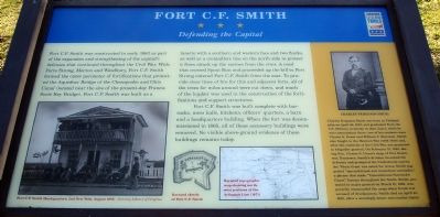 Fort C.F. Smith Civil War Trails Marker image. Click for full size.