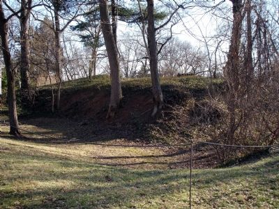 Ditch and Glacis. Click for full size. Ditch and Glacis image. Click for full size.