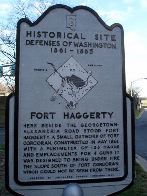 Fort Haggerty Marker image. Click for full size.