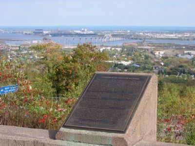 Geology of Duluth Harbor Marker image. Click for full size.