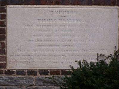 Thomas Wharton Grave image. Click for full size.