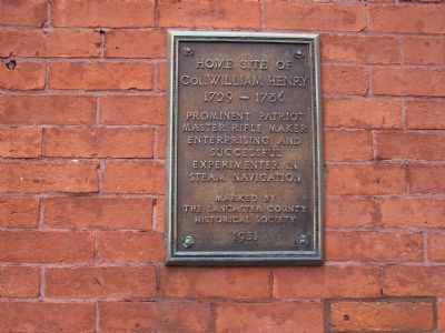 Home Site of Col. William Henry Marker. Click for full size. Home Site of Col. William Henry Marker image. Click for full size.