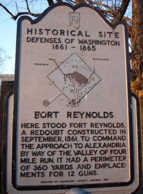 Fort Reynolds Marker image. Click for full size.