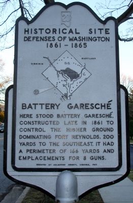 Battery Garesche Marker. Click for full size. Battery Garesche Marker image. Click for full size.