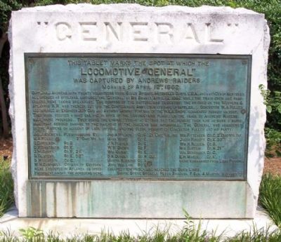 Locomotive "General" Marker image. Click for full size.