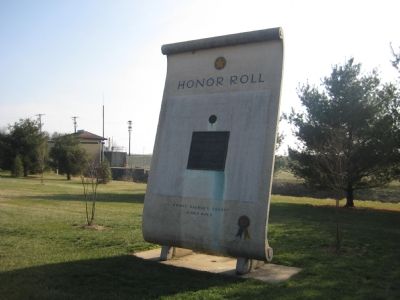 World War II Honor Roll Marker. Click for full size. World War II Honor Roll Marker image. Click for full size.