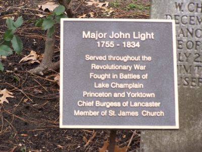 Major John Light Marker image. Click for full size.