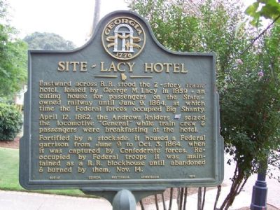Site-Lacy Hotel Marker image. Click for full size.