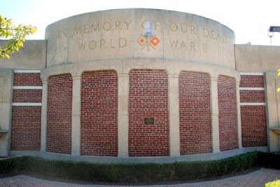 "In Memory of Our Dead - World War II image. Click for full size.