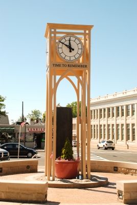 Somerset County 9-11 Memorial and Clock Tower image. Click for full size.