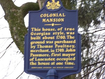 Colonial Mansion Marker image. Click for full size.