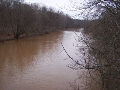 The Conestoga River near the marker. image. Click for full size.