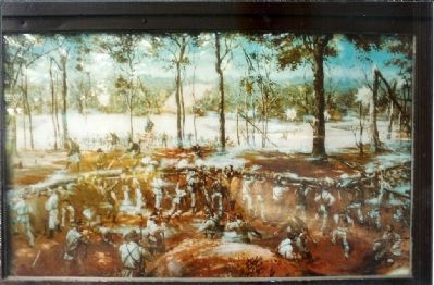 An artist's depiction of the action. Click for full size. An artist's depiction of the action image. Click for full size.