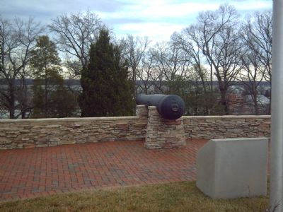 View of the Potomac River from the Marker image. Click for full size.