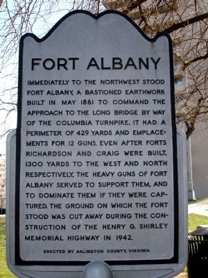Fort Albany Marker image. Click for full size.