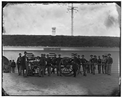 Gun in Fort C. F. Smith. Click for full size. Gun in Fort C. F. Smith image. Click for full size.
