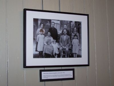 Sturgis Family Photo inside building. image. Click for full size.