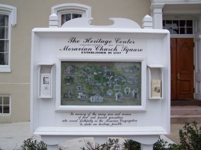 The Heritage Center Marker image. Click for full size.