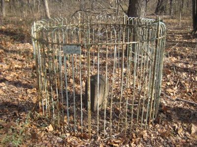 Original Federal Boundary Stone East Marker image. Click for full size.