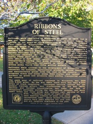 Ribbons of Steel Marker image. Click for full size.