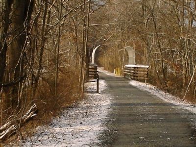 The High Bridge Branch (today the Columbia Trail) image. Click for full size.