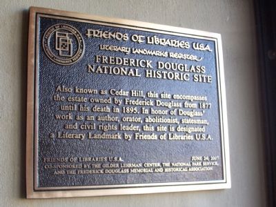 Literary Landmark Register. Click for full size. Literary Landmark Register image. Click for full size.