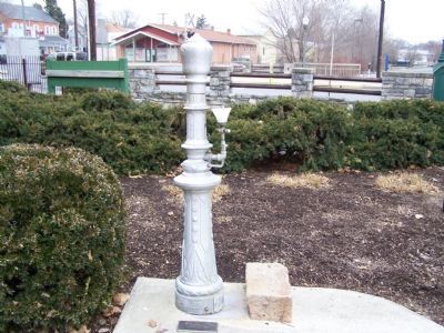 Water Fountain at Lititz Spring Park image. Click for full size.