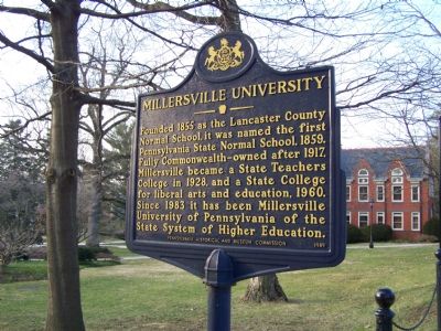 Millersville University Marker image. Click for full size.