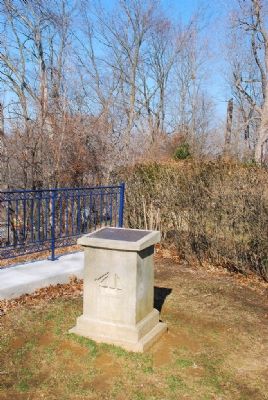 Marker on Pedestal at Head of Prince Street. Click for full size. Marker on Pedestal at Head of Prince Street image. Click for full size.