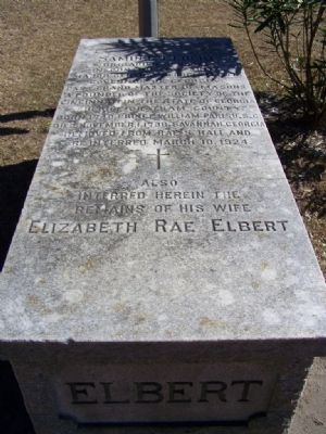 Grave Site for Gen. Ebert and wife re-located to Colonial Park Cemetery image. Click for full size.