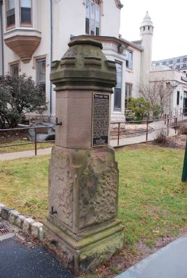 View of Marker from Sidewalk. Click for full size. View of Marker from Sidewalk image. Click for full size.