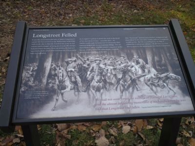 Longstreet Felled marker image. Click for full size.