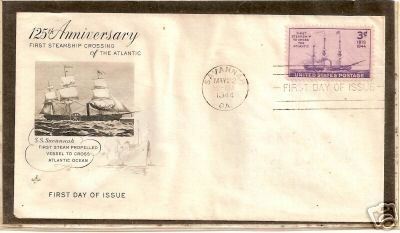Commemorative Stamp - May 22, 1944 1st Day Issue image. Click for full size.