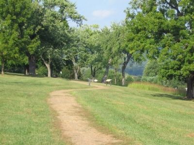 Two Markers on the Bolivar Heights Trail. Click for full size. Two Markers on the Bolivar Heights Trail image. Click for full size.