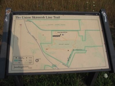 Union Skirmish Line Trail image. Click for full size.